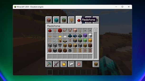 Redstone Minecraft