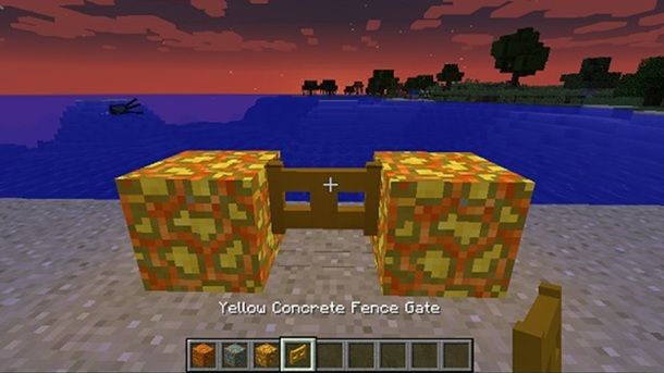 Mod per creare il calcestruzzo Minecraft