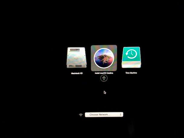 Installazione macOS Catalina