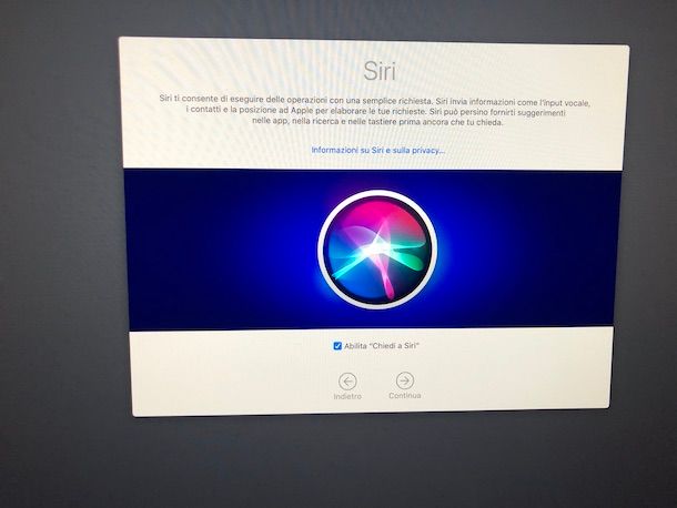 Installazione macOS Catalina