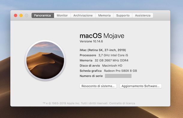 Informazioni iMac