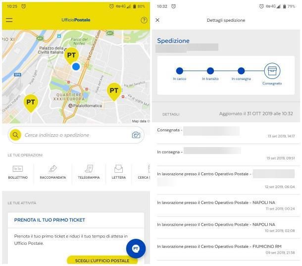 Come rintracciare una raccomandata con DoveQuando di Poste Italiane