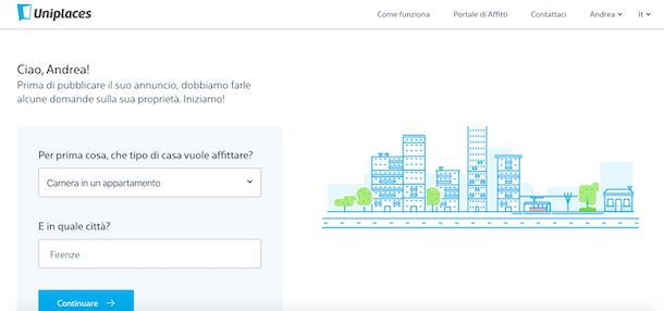 Affittare una stanza su Uniplaces