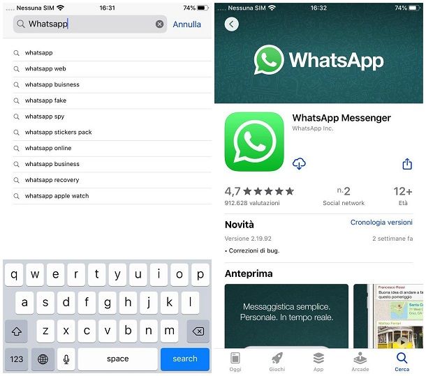 Come ripristinare WhatsApp cancellato per errore