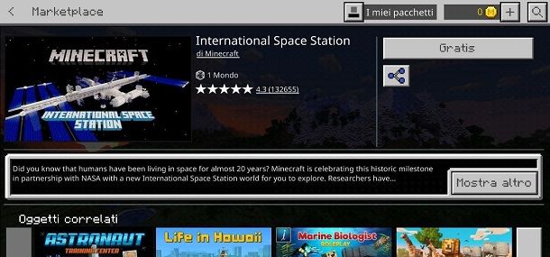 Migliori Mod Minecraft PE International Space Station