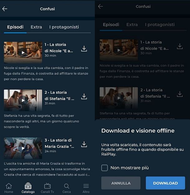 Come scaricare serie TV gratis velocemente RaiPlay