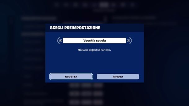 Comandi Vecchia scuola Fortnite PC