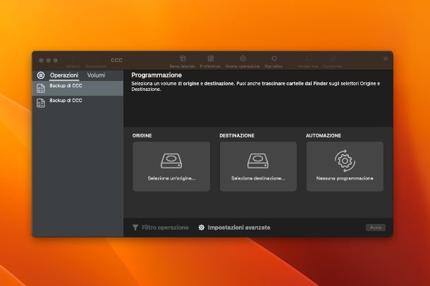 Programmi per clonare hard disk con Mac