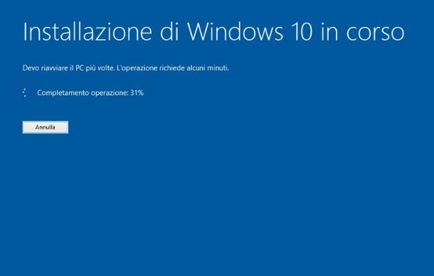Come aggiornare Windows 8 a Windows 10