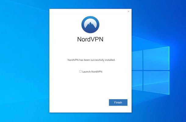 Installazione NordVPN Windows
