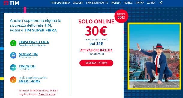 Migliori offerte TIM fisso