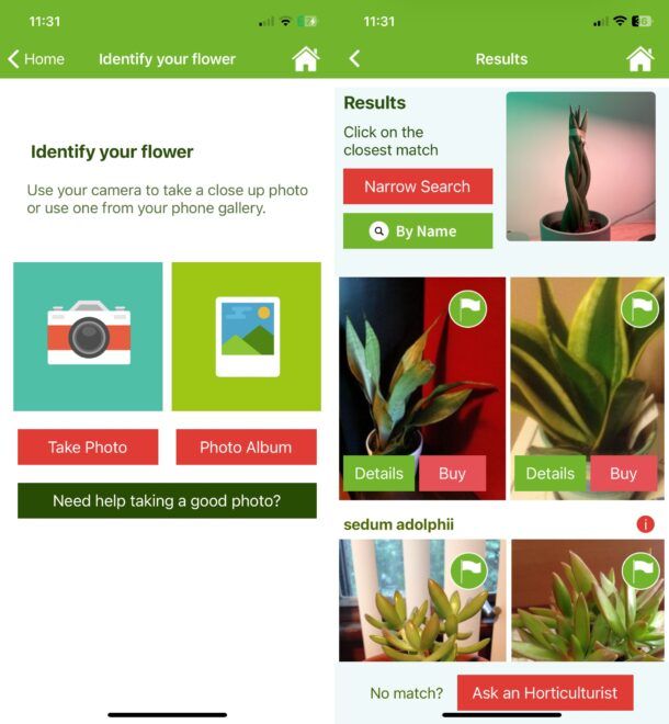 App per piante