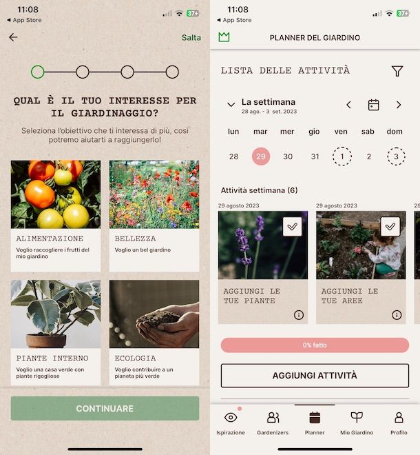 Altre app per piante e fiori