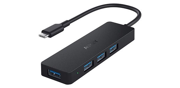 Aukey Hub USB-C 4 porte