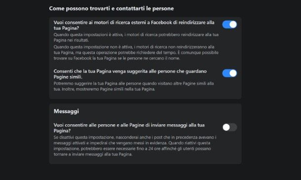 Come attivare Messenger su una pagina Facebook