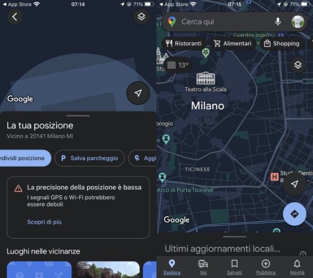 Google Maps (Android/iOS/iPadOS)