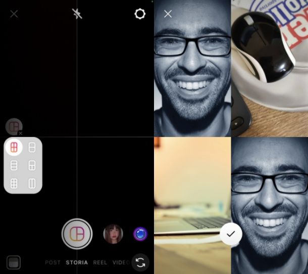 Come fare un collage su Instagram stories