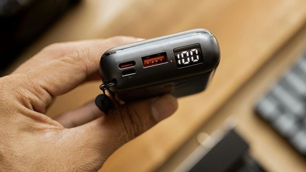 Indicatore LED power bank