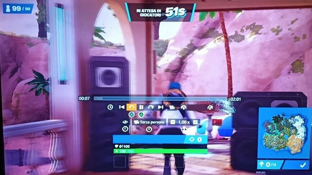 Come funzionano i replay di Fortnite PS5
