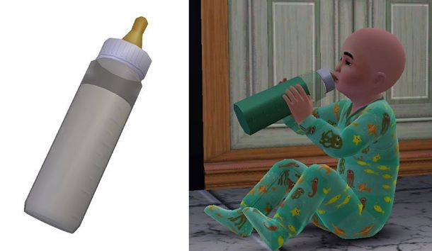 Baby Bottle Replacement The Sims 2