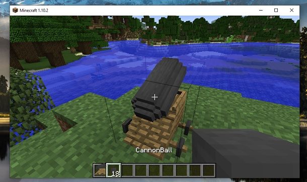 Cannonball Minecraft