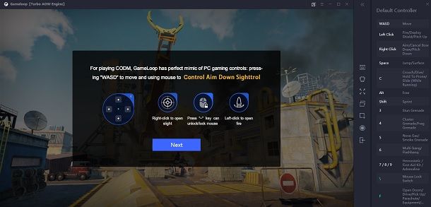 Comandi COD Mobile PC