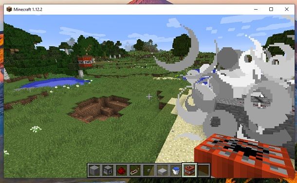 Come fare un cannone di TNT su Minecraft