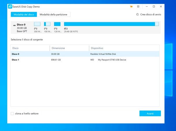 EaseUS Disk Copy Professional