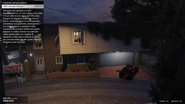 Hillcrest Avenue GTA Online