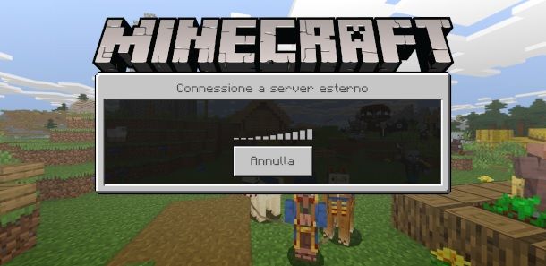 Server Esterno Minecraft PE