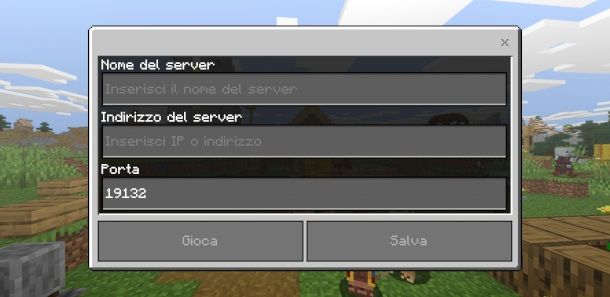Server Minecraft PE