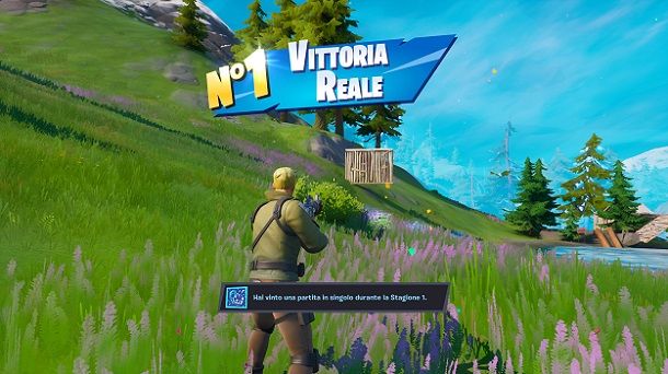 Vittoria Reale Fortnite Capitolo 2