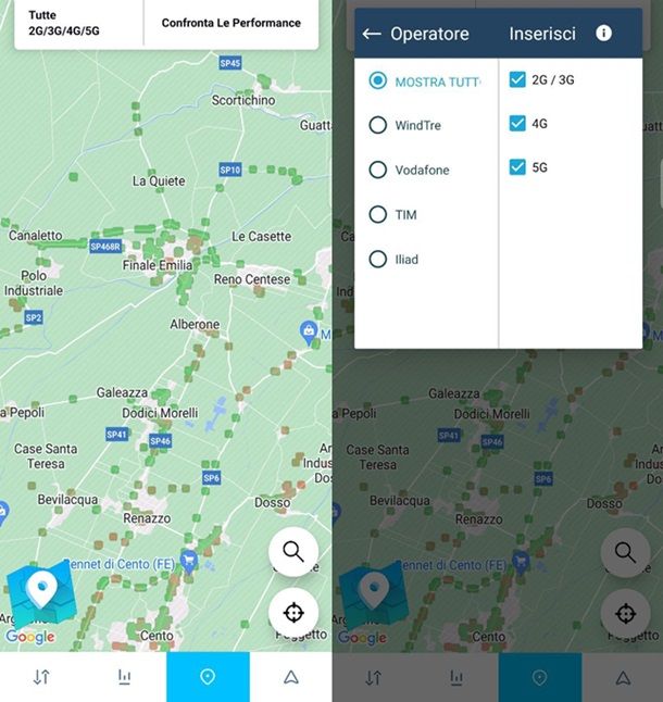 Opensignal segnale Android