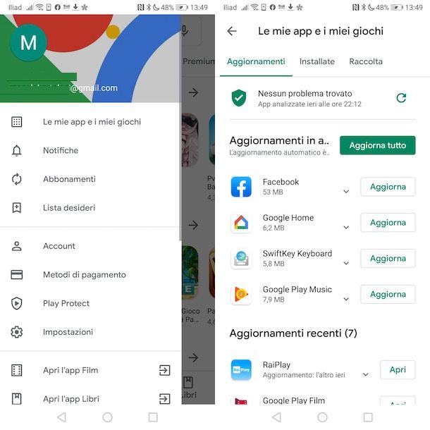 Come aggiornare Google Maps su Android