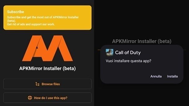 APKMirror Installer tablet