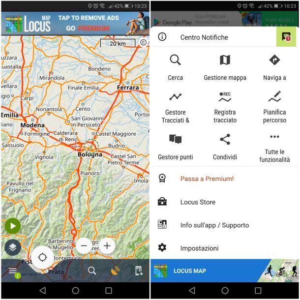 Locus Maps Update