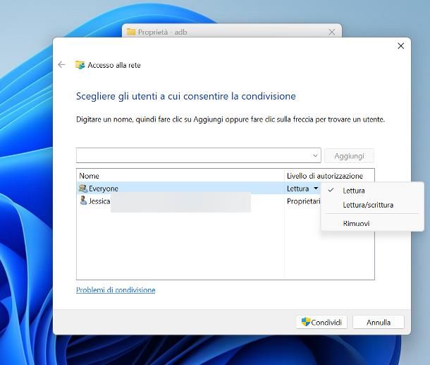 Come passare file da PC a PC