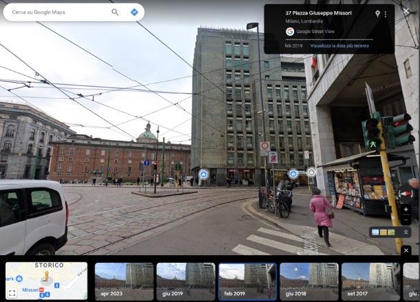 Aggiornamento Google Maps Street View