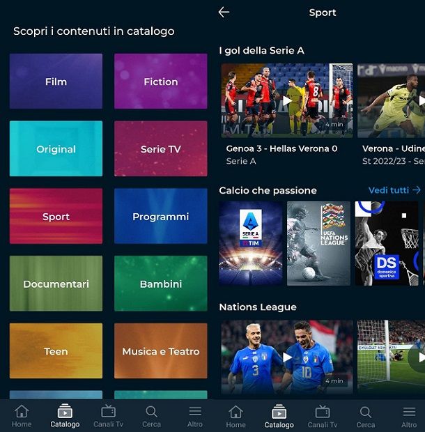 App per vedere calcio gratis RaiPlay