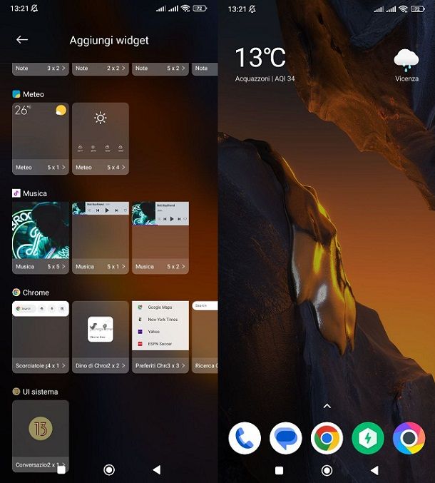 Miglior widget Meteo integrato