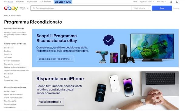 eBay Ricondizionati