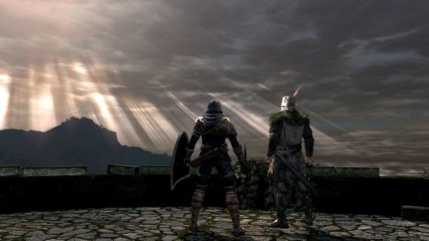 The first Dark Souls in the final version on Switch