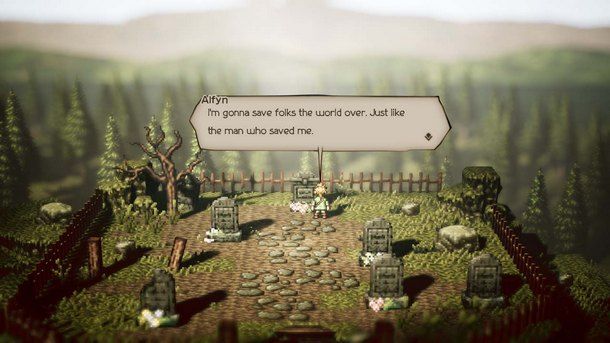 Octopath Traveler is a tribute to the classic RPG