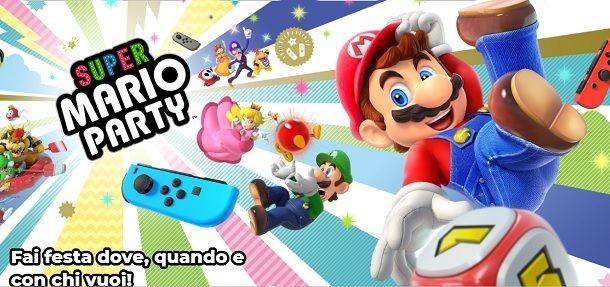 Il re dei party su Switch è Super Mario Party