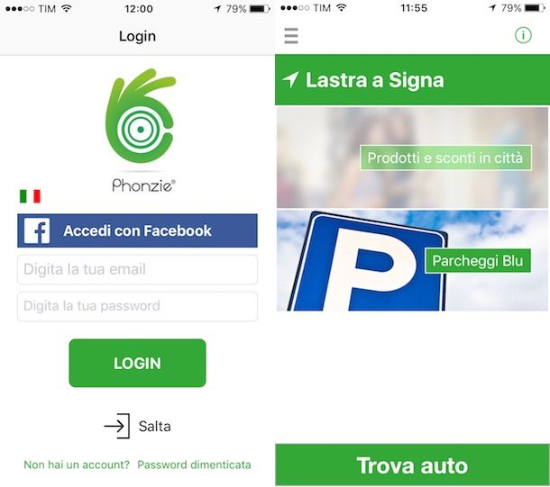 Altre app per parcheggio strisce blu