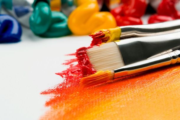 Pennelli pittura
