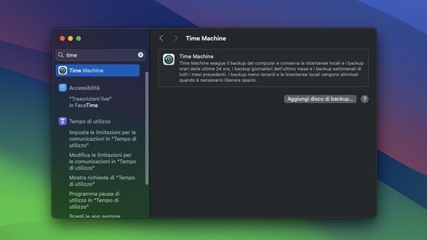 Time Machine macOS