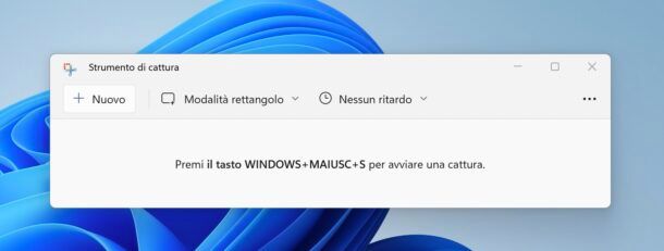 Strumento di cattura di Windows