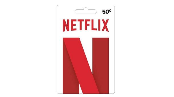 Carta regalo fisica Netflix