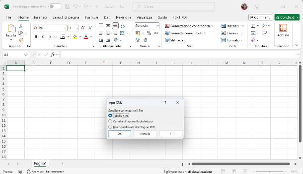 Come aprire file .xml